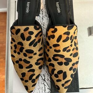 Kensie Women's Animal Print Mules